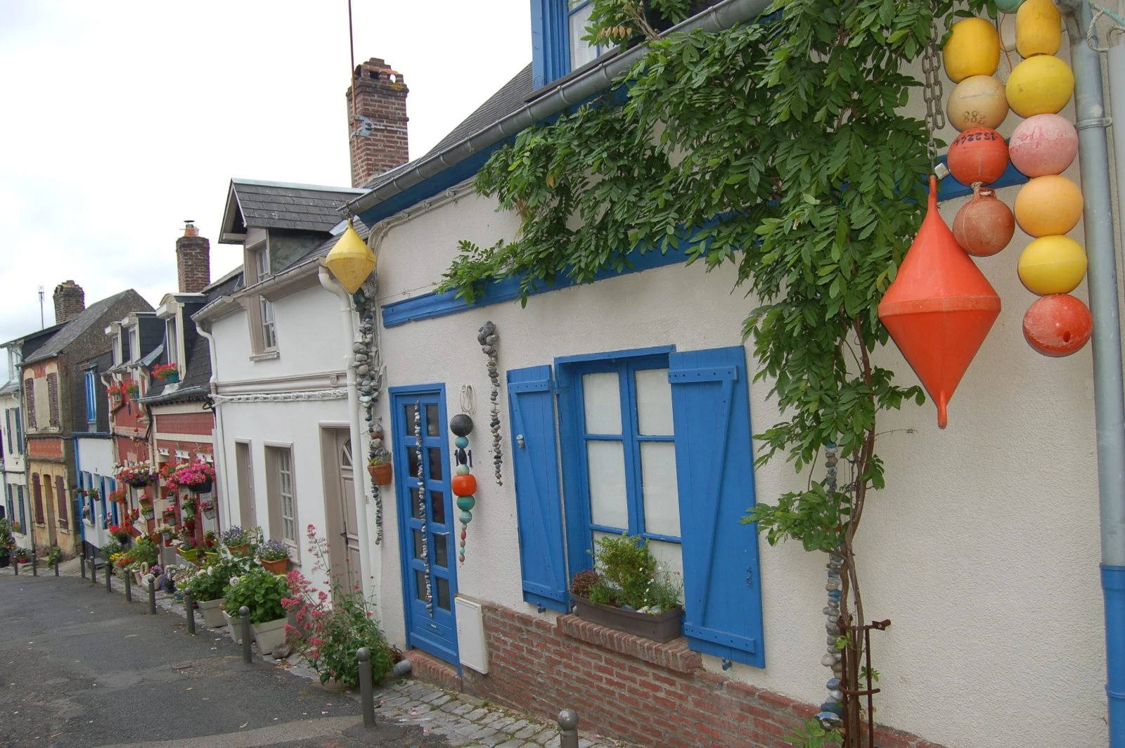Le village des pêcheurs à Saint-Valery-sur-Somme