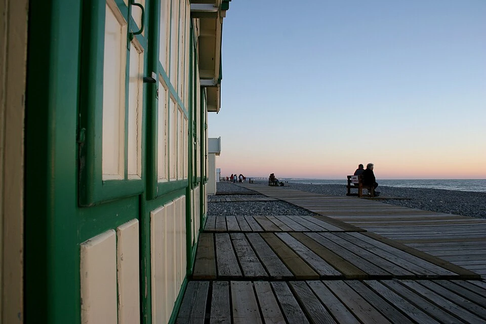 Cayeux-sur-Mer et ses cabines de plage colorées