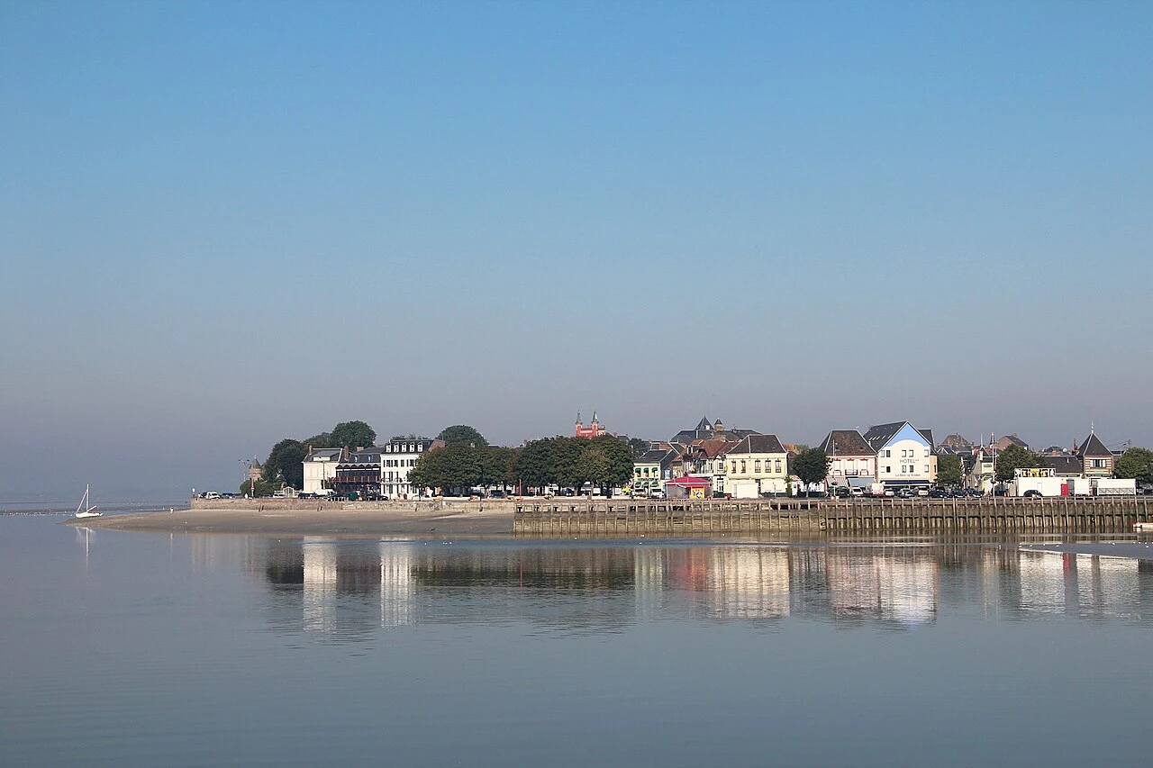 Le Crotoy depuis la Baie de Somme